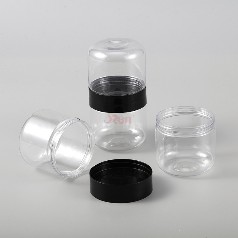 We provide airtight medical jars that serve as a great double sided jar for recycled food packaging and candy boxes.